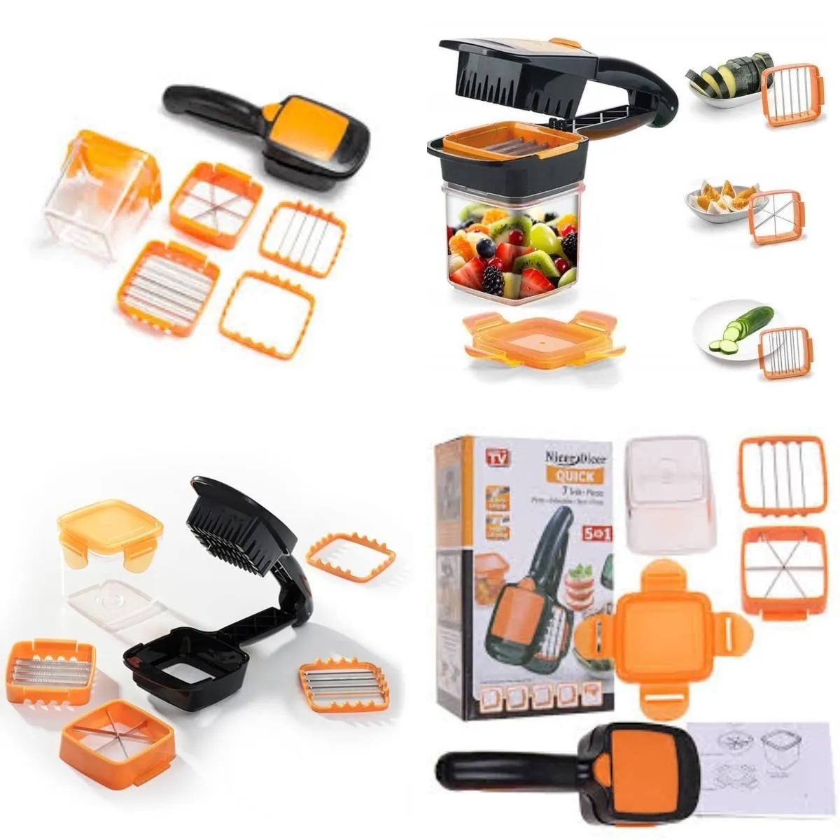 

5 в 1, большая терка для фруктов и овощей