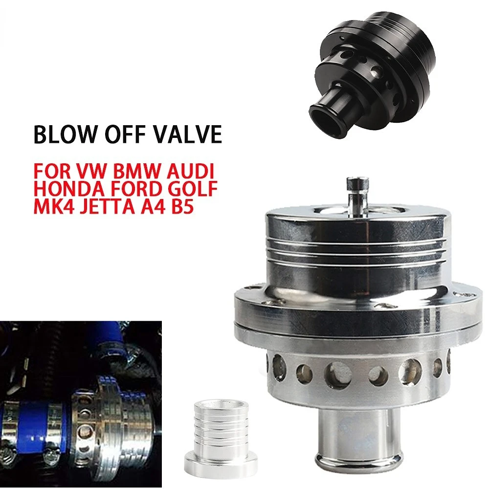 

Auto Universal Aluminum Dump Blow Off Valve Turbo For VW BMW audi HONDA ford Golf MK4 Jetta A4 B5
