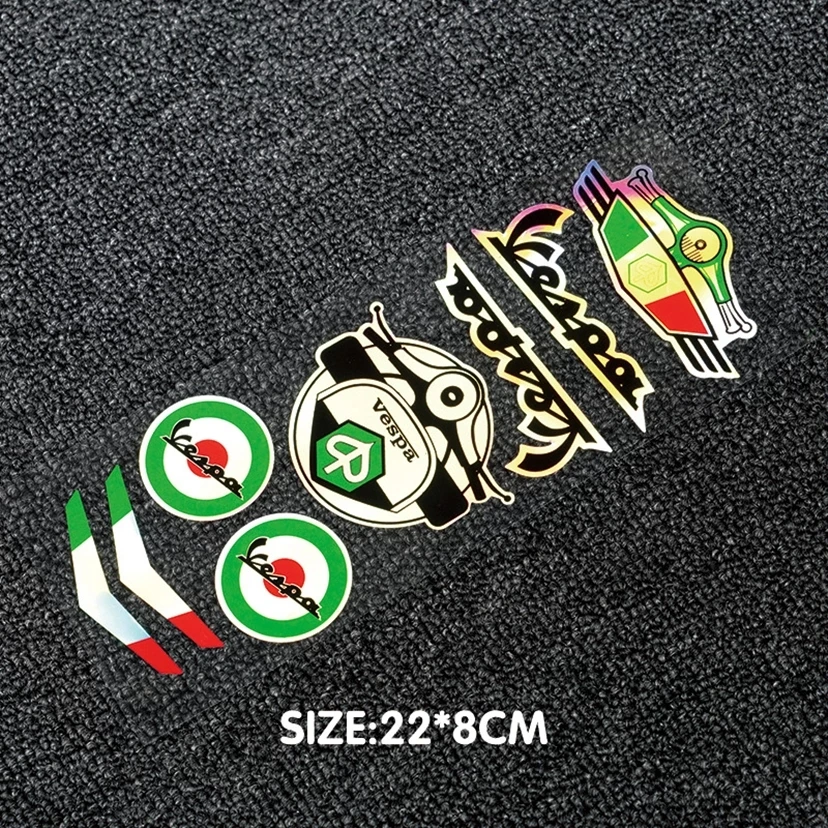 

Мотоциклетная наклейка для шлема Piaggio Vespa Gts Sprint, Mp3 Zip, Беверли, свобода, логотип laser, наклейки, эмблема для скутера, мотора, аксессуары