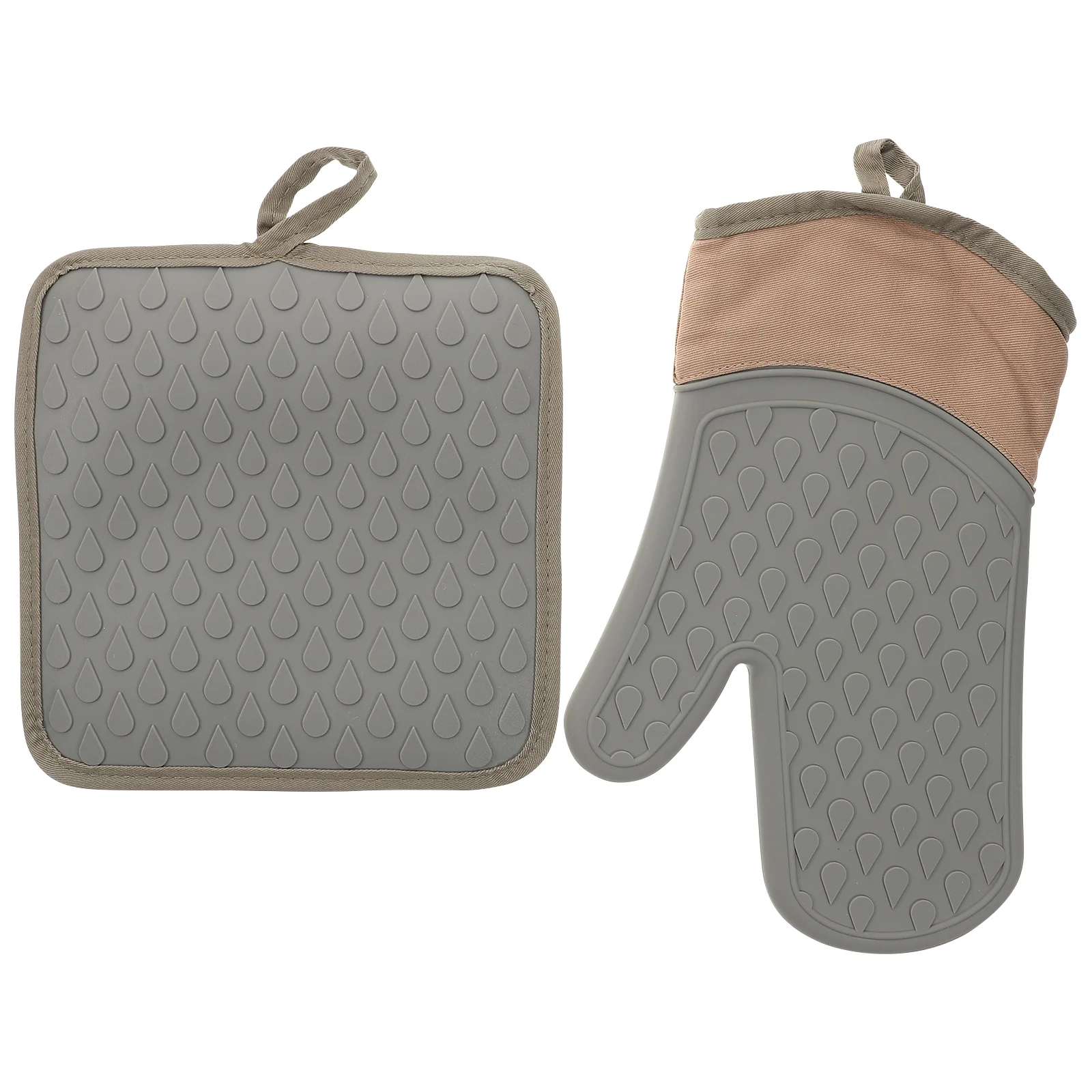 

1 Set Oven Oven Mitts Scald Mitts Pot Holder Oven Mitts Heat Insulated Glove Heat Resistant Mitts