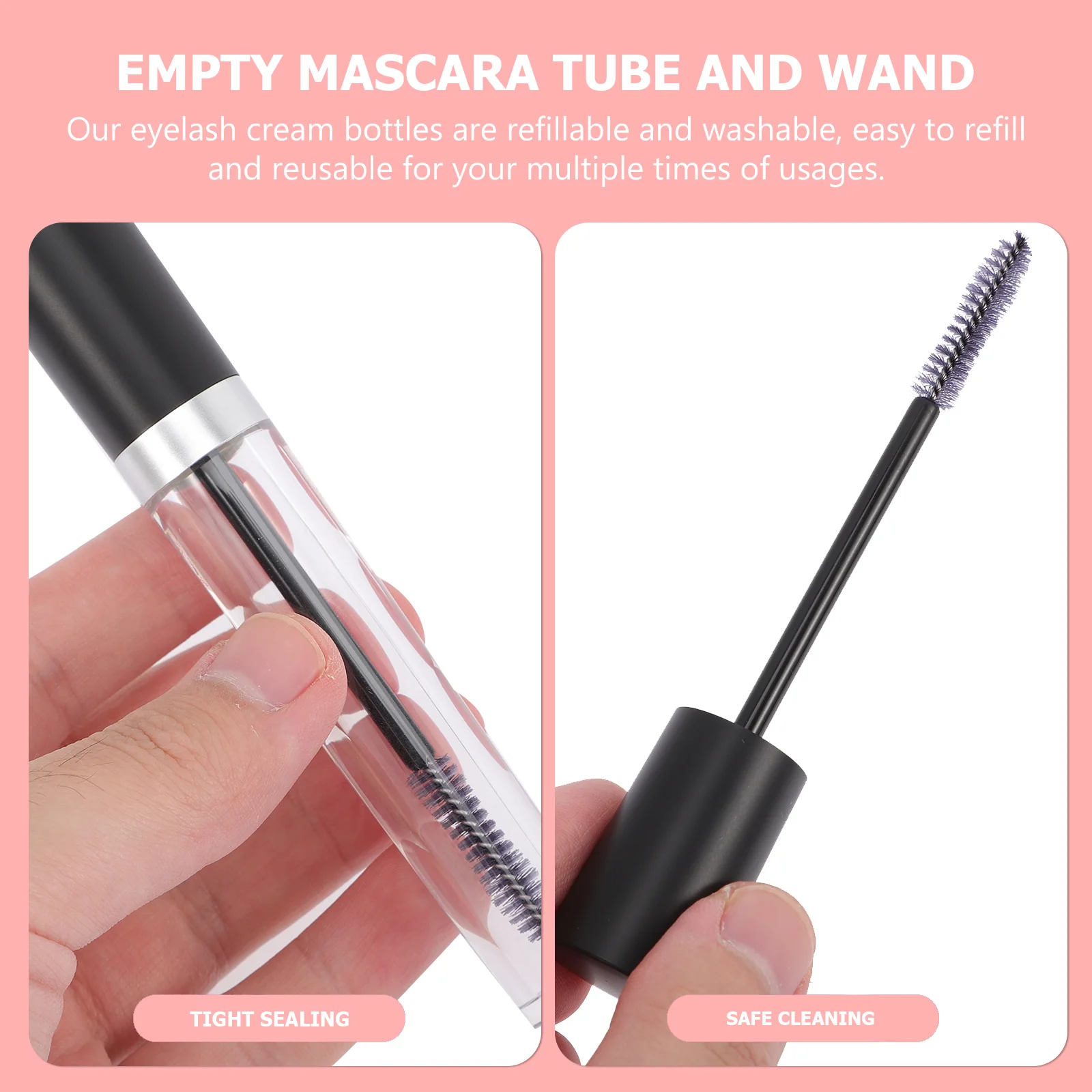 Туба для туши ресниц пустая бутылочка контейнер крем палочка Косметика своими