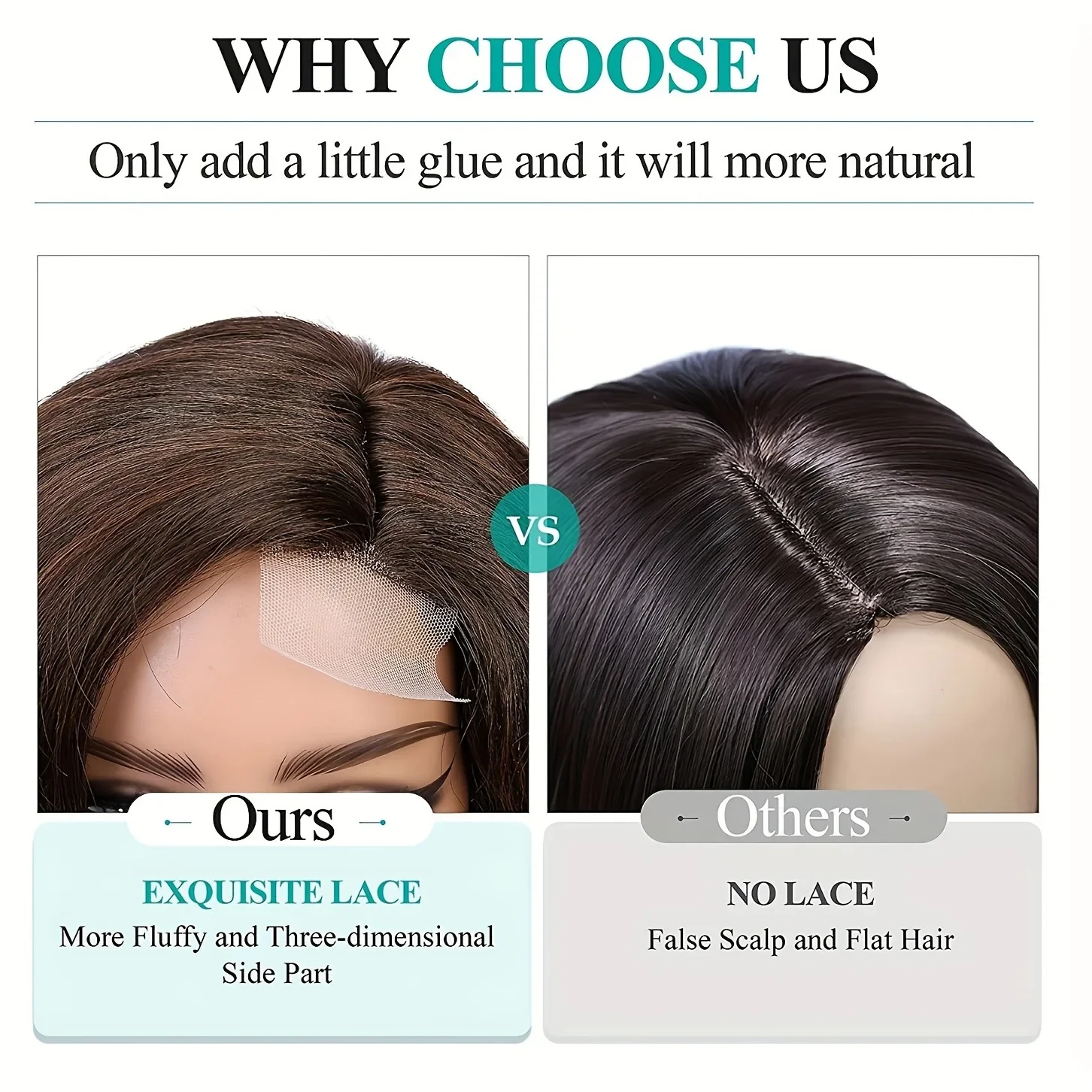 Африканские парики Женская мода Короткие волнистые вьющиеся волосы спереди