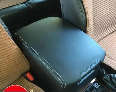 Кожаный центральный подлокотник-ящик из микрофибры для Toyota Land Cruiser Prado 150 2010 2011 2012