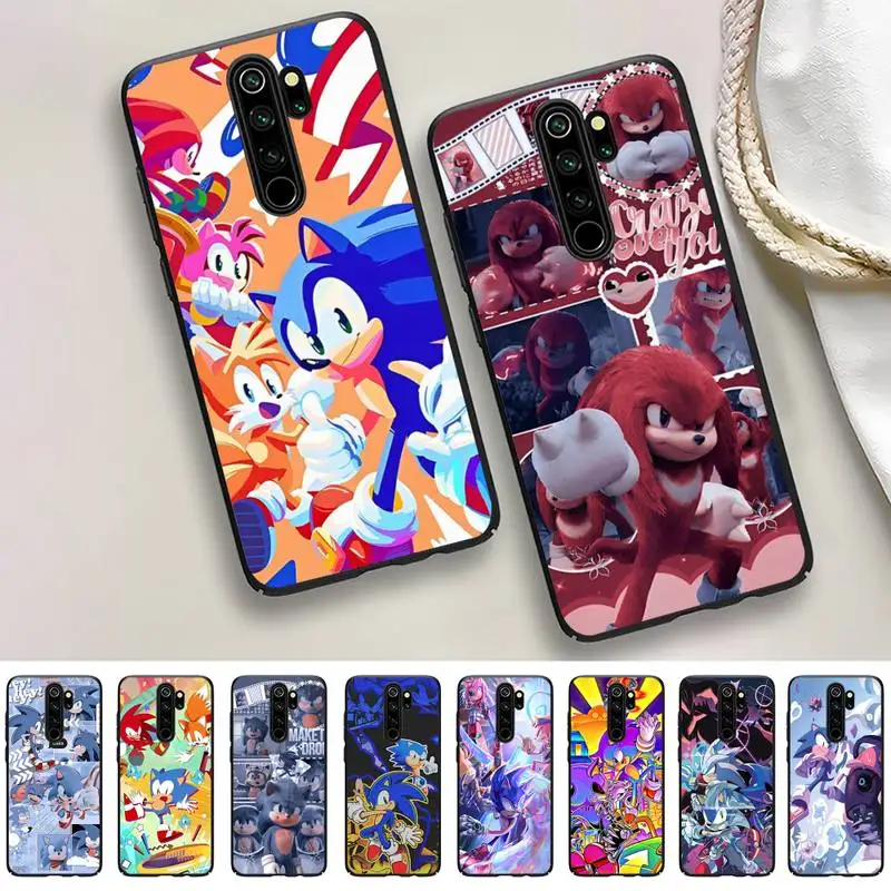 LVTLV Supersonic-S-Sonic-Game чехол для телефона для Redmi 5 6 7 8 9 10 plus pro 6 7 8 9 A GO K20 K30 K40 pro plus F3 Fundas