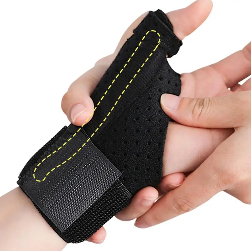 

Поддерживающий фиксатор для запястья, защитный компрессионный ремешок для большого пальца, дышащий фиксатор для большого пальца для бега, ...