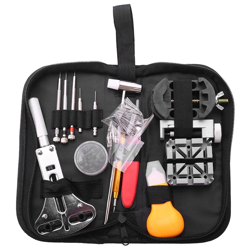 

151Pcs Watch Repair Kit Watch Repair Tool Professional Spring Rod Tool Set Watch Removal Tool Set
