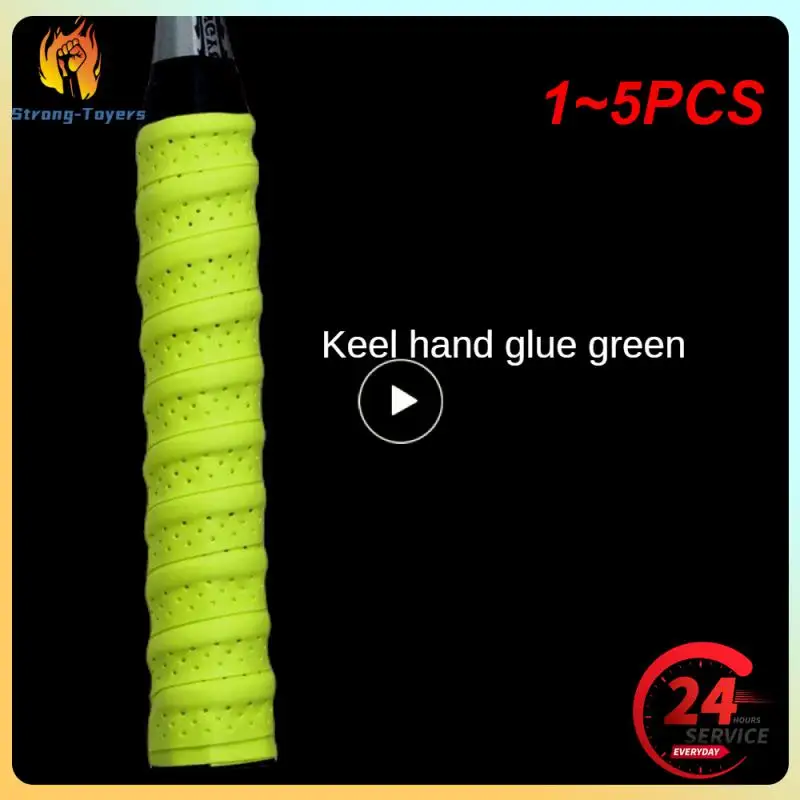 

1-5 шт., нескользящая повязка на ракетку для бадминтона