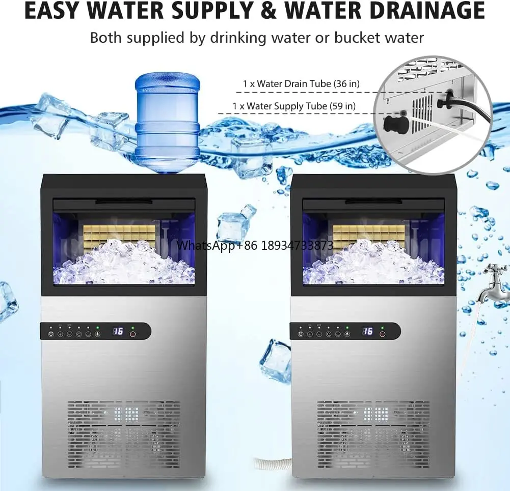 Отдельно стоящий льдогенератор Konwin коммерческий ресторан бар холодный напиток 30