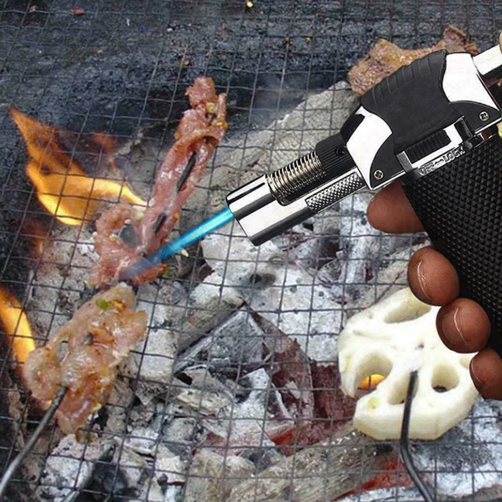 

Brazing Blowtorch Lighters 1300 Degrees Temperature Butane Torch With Base