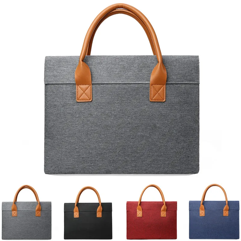 

Sleeve Case Women Handbag for Xiaomi Huawei HP Dell Macbook Air Pro Retina M1 2020 Notebook 13.3 14 15 15.6 16.1 Inch Laptop Bag