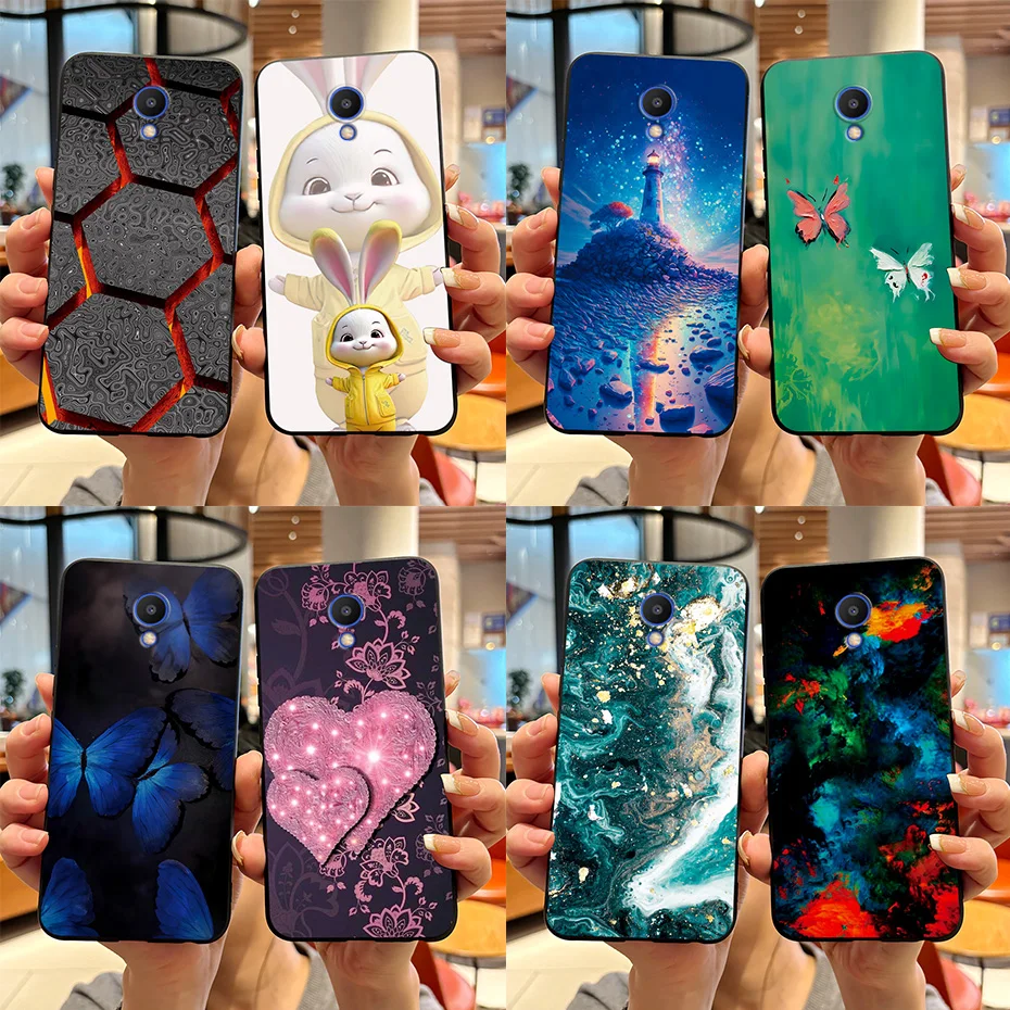 Силиконовая Мягкая задняя крышка для Meizu M5 Note M 6 модная M6 M5Note милый мультяшный