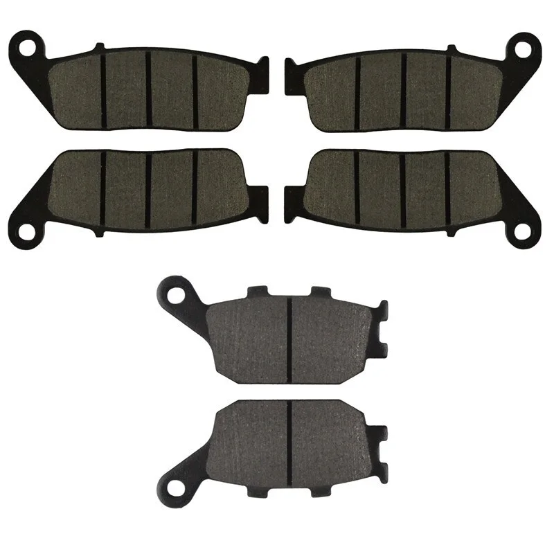 

Motorcycle Front and Rear Brake Pads Compatible with Honda CB 600 CB600 FY/F1/F2/F3/F4/F5/F6 Hornet 2000-2006 Brake Disc Pad Kit