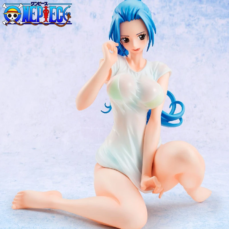 

Anime One Piece Ver.Bb Swimsuit Pop Nefeltari Vivi Figure Doll Boxed 14cm Pvc Action Figurine Decoration Ornaments Model Toys