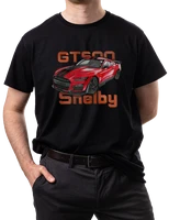 mustang shelby gt500 vintage american muscle cars t shirt summer cotton short sleeve o neck mens t shirt new s 3xl