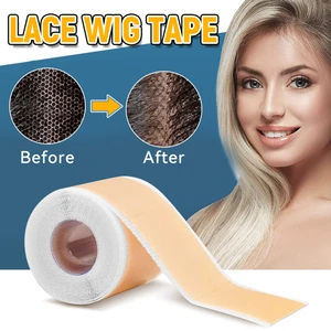 Ultra-thin Silicone Lace Tape Non-slip Adhesive Tape Wig Knots Healer Breathable Lace Wig Grids And  in USA (United States)