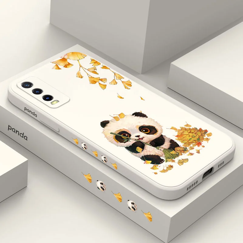 

Maple Leaf Panda Case For VIVO Y20 Y20i Y20S Y30 Y50 Y33T Y11 Y12i Y12 Y12S Y15 Y17 Y19 Y21 Y21T V23 V23E V21 V20 S1 Pro 5 Cover