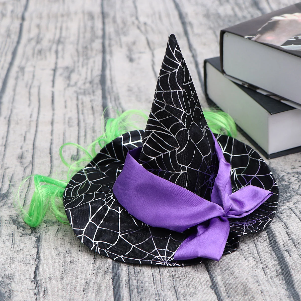

1PC Witch Hat Headpiece Witch Hat Headband Headwear Puppy Witch Hat Hair Accessories