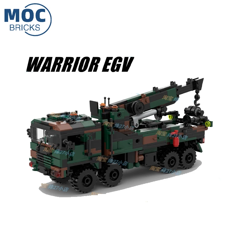 

Military Armed Emergency Rescue Engineering Vehicle Can Manned Assembled Granular Building Block Model Set Children's Toy Gifts