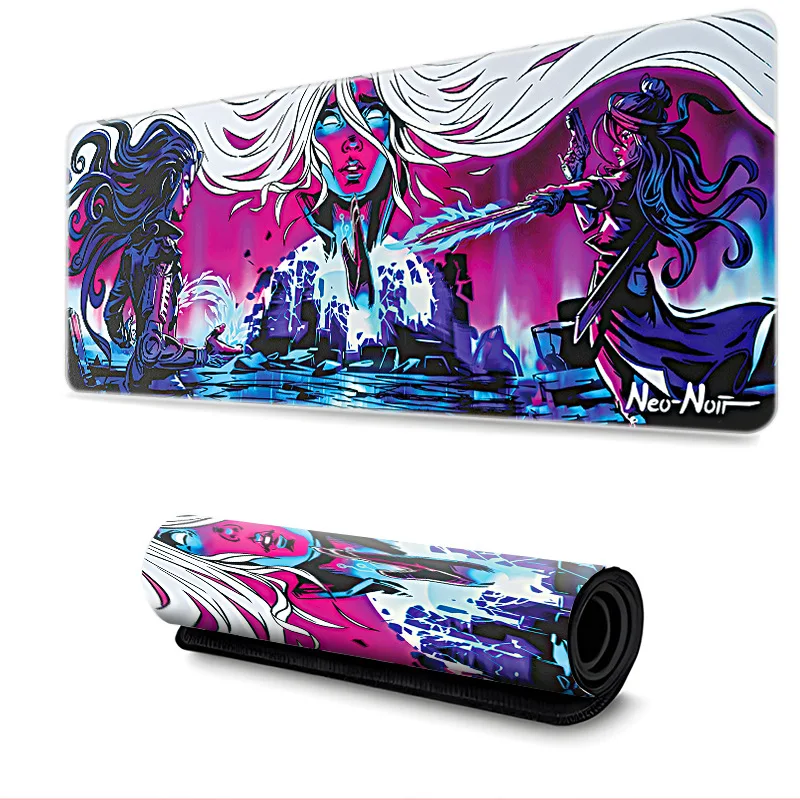

Cute Pad Anime Large Computer Mousepad Speed300x600MM Overlock Edge Cool Cartoon XXL Keyboard Desk Mice Gamer Mat