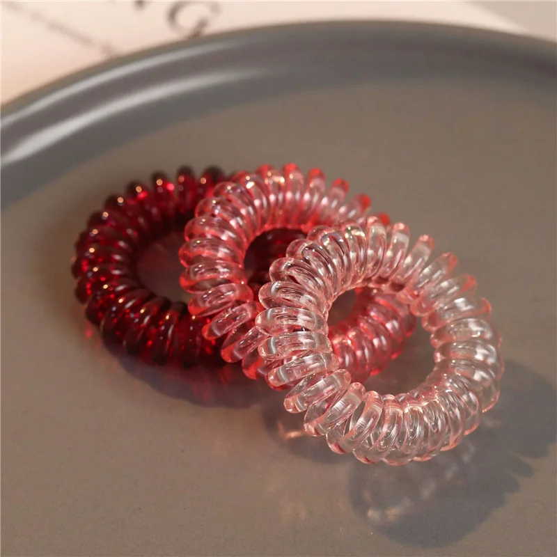 9 шт./компл. резинки для волос женщин аксессуары шнур девушек спиральные милые