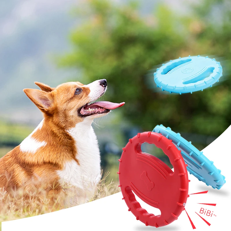 

Pet Dog Anti-Chew Toy Environmental Friendly Squeaky Cleaning Teeth Dog Toys Interactive Toy for Dog with Sound Pets Supplies