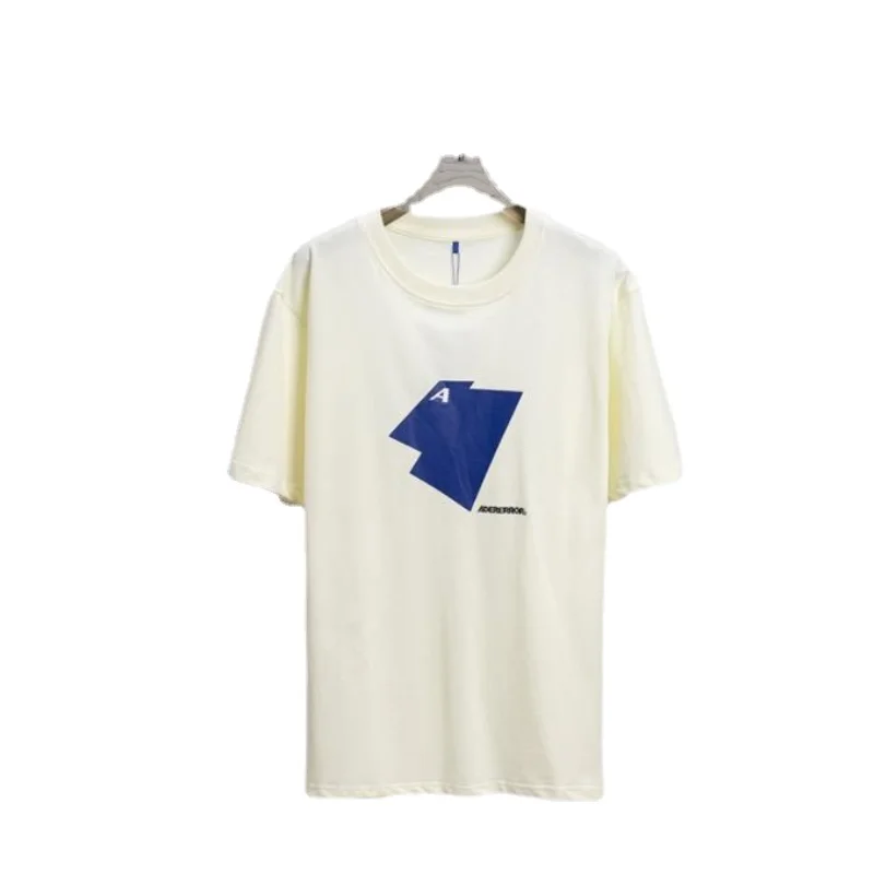 

Высококачественная свободная Мужская и женская футболка ADERERROR с квадратным ворсом и круглым вырезом AT40155