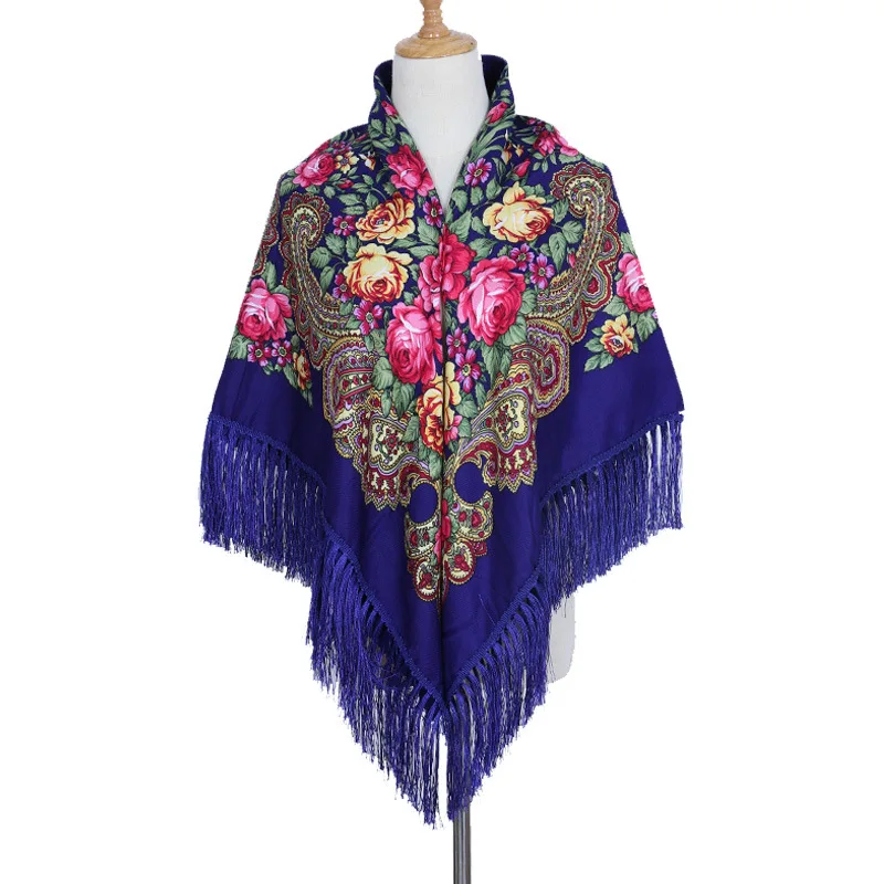Ladies Cotton Linen Scarf Fashion Shawl Casual Vintage Bohemian Print Ethnic Style Best Seller Tassel Women best seller New Hot |