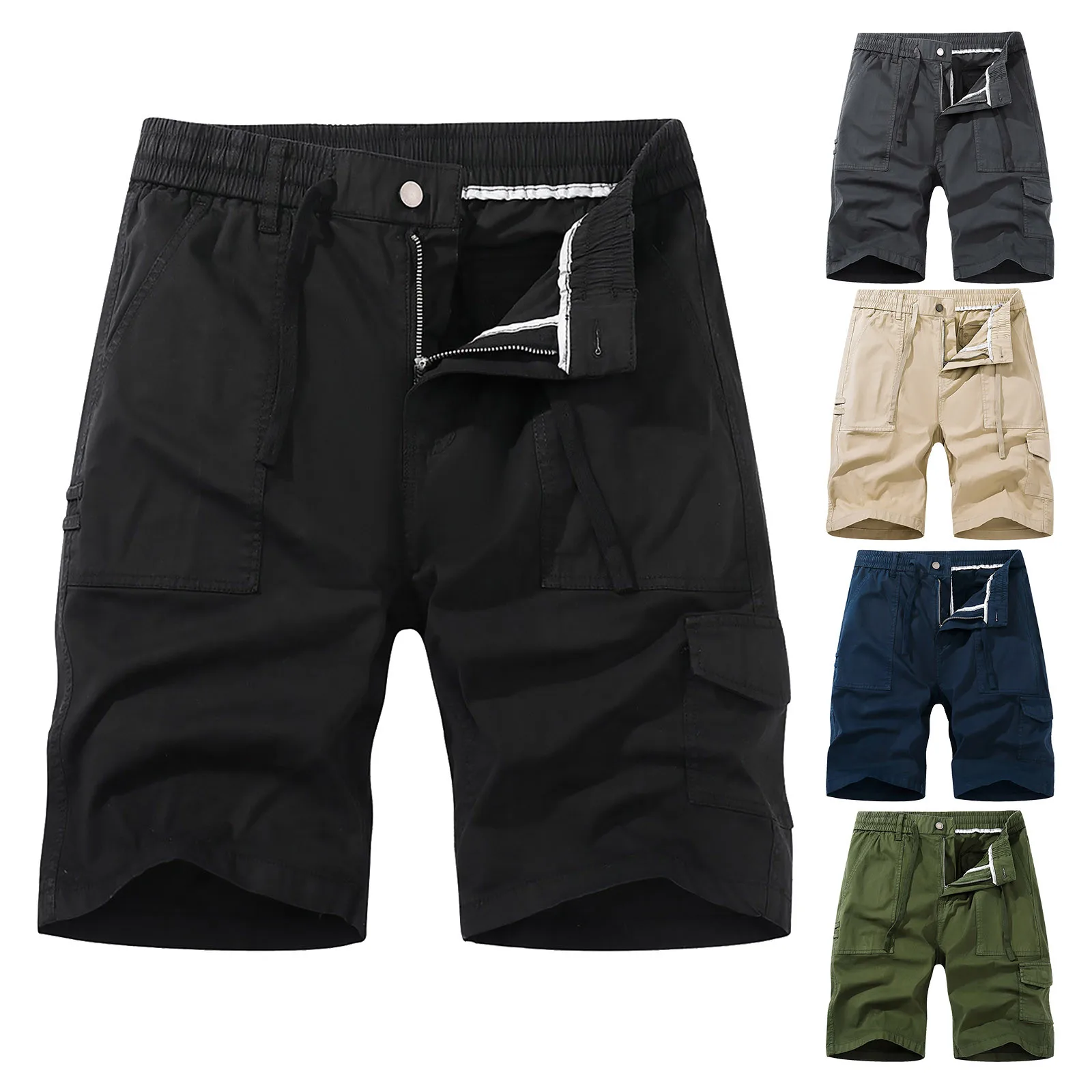 

Boy Sock Leisure Jogging Cargo Cotton Men's Summer Shorts Shorts Vintage Sports Men's Pants Mens Casual Shorts with Pockets