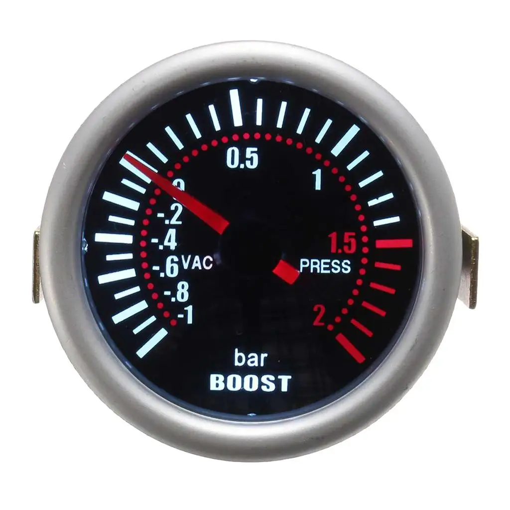 

2 "52mm Boost Bar Meter Red LED Light Sensitivity