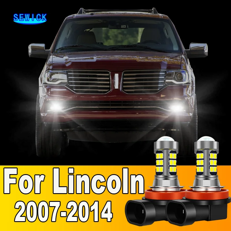 Лампа головного света H11 без ошибок для Lincoln Navigator 2007-2014 MKX 2007-2015 MKZ MKS 2009-2016 MKT 2010-2018 2