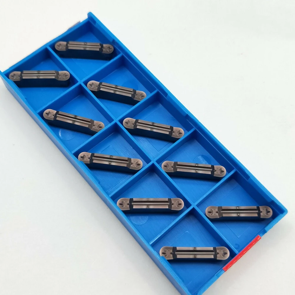 

MRMN400-M PC9030 CNC Grooving Insert Carbide 10pcs R2 Mm Carbide Stainless Steel MGEHR High Quality Insert
