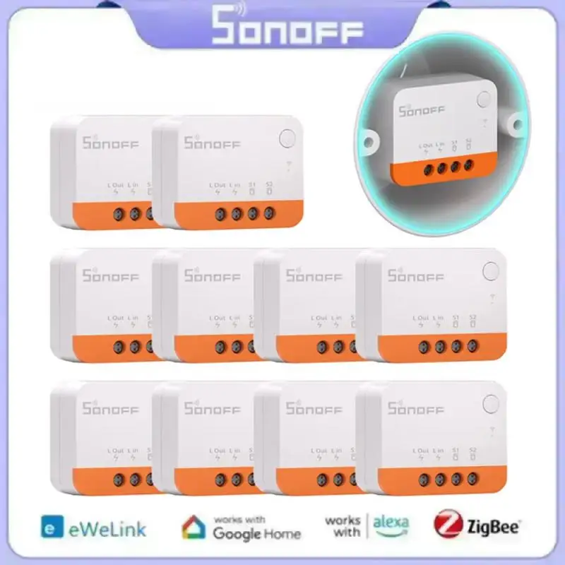 SONOFF ZBMINI L2 Extreme ZigBee Smart Switch Нейтральный провод Не требуется DIY 2-позиционный