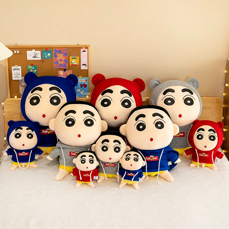 

70 см милая мягкая толстовка Crayon Shin-chan плюшевые игрушки для офиса Подушка для сна домашняя Удобная подушка детский Декор Рождественский пода...