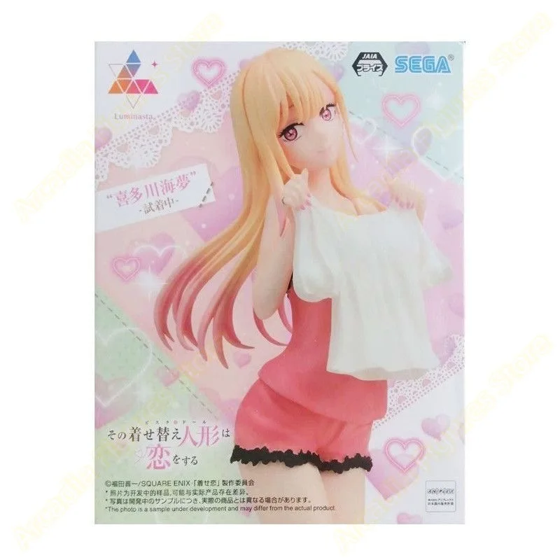 Фото Японская версия в наличии: Коллекционная аниме-фигурка Sega Dressing Doll Falling in Love Kitagawa Umume Trying Time, модель-кукла, игрушка №2