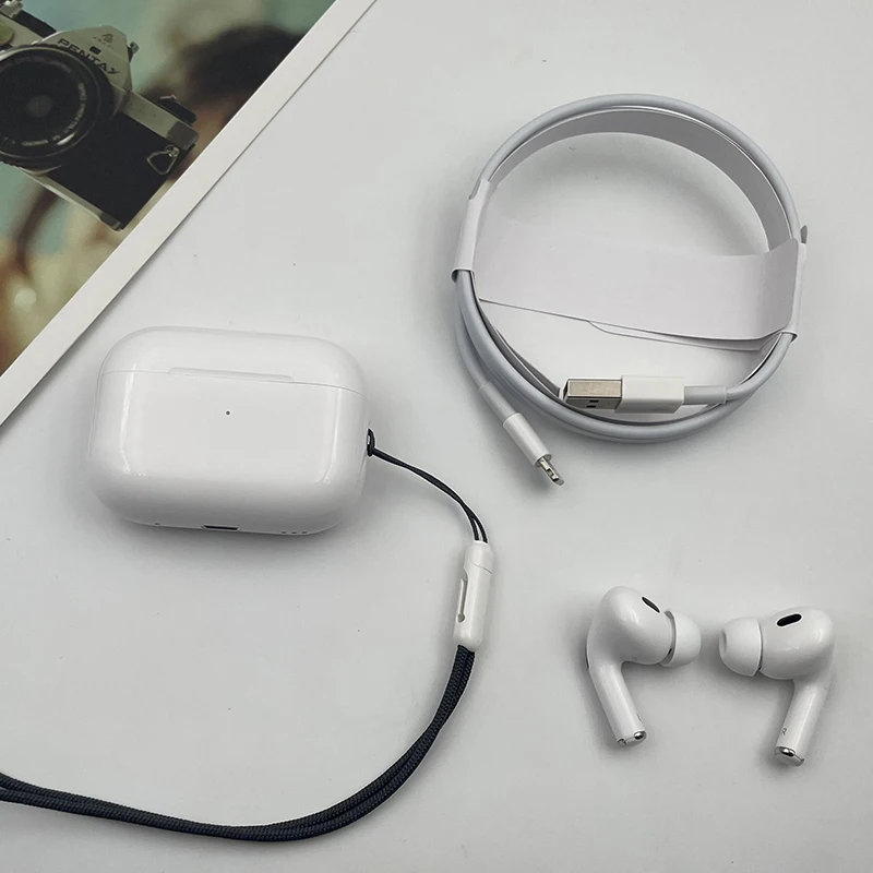 Оригинальные беспроводные Bluetooth-наушники Apple Airpods Pro 3, активное шумоподавление и чехол для зарядки для IPhone iPad (art.: 3920d2ffe20ff) - 3920d2ffe20ff
