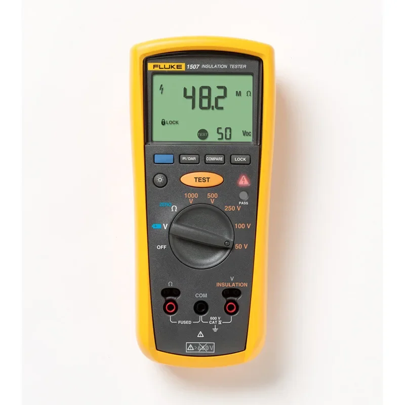 

Fluke 1507 Insulation Resistance Tester, 50 to 1000 V digital multimeter