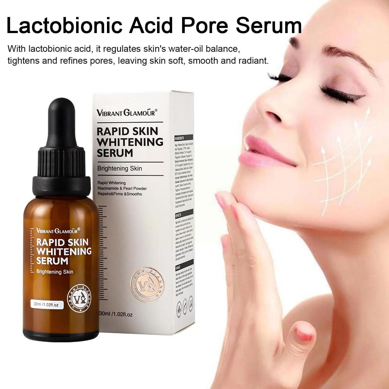 

Арбутин 30 мл, быстроотбеливающая Сыворотка для быстрого осветления кожи