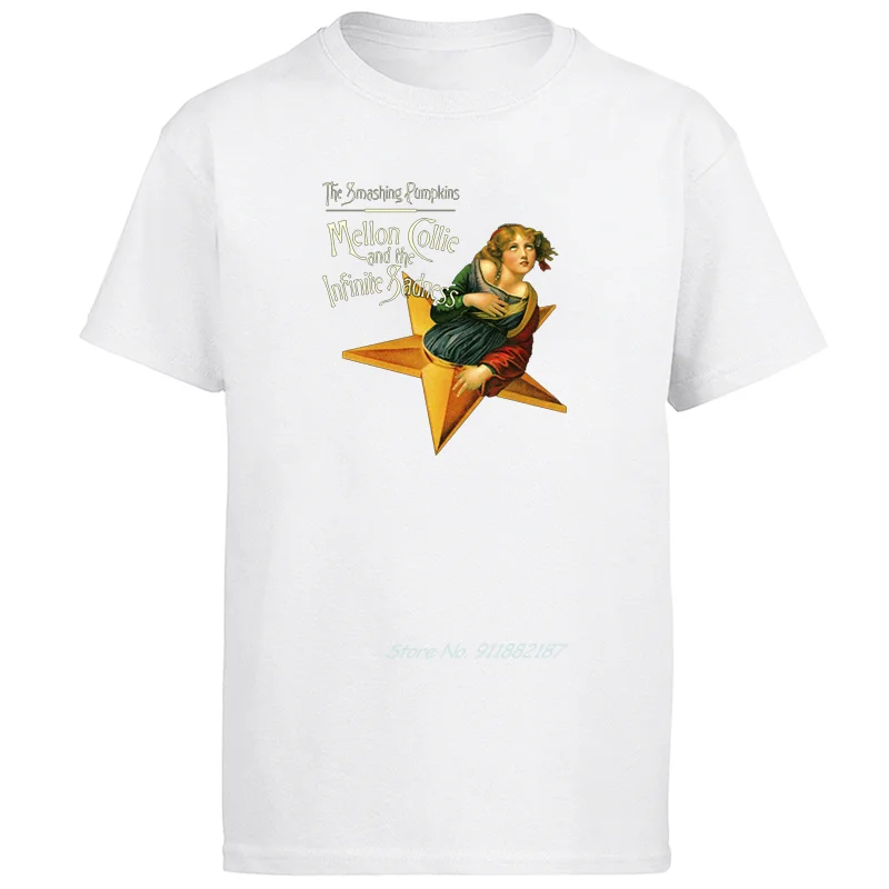 

Футболка мужская оверсайз с рисунком Smashing Pumpkins Mellon Collie and The Infinite печаль