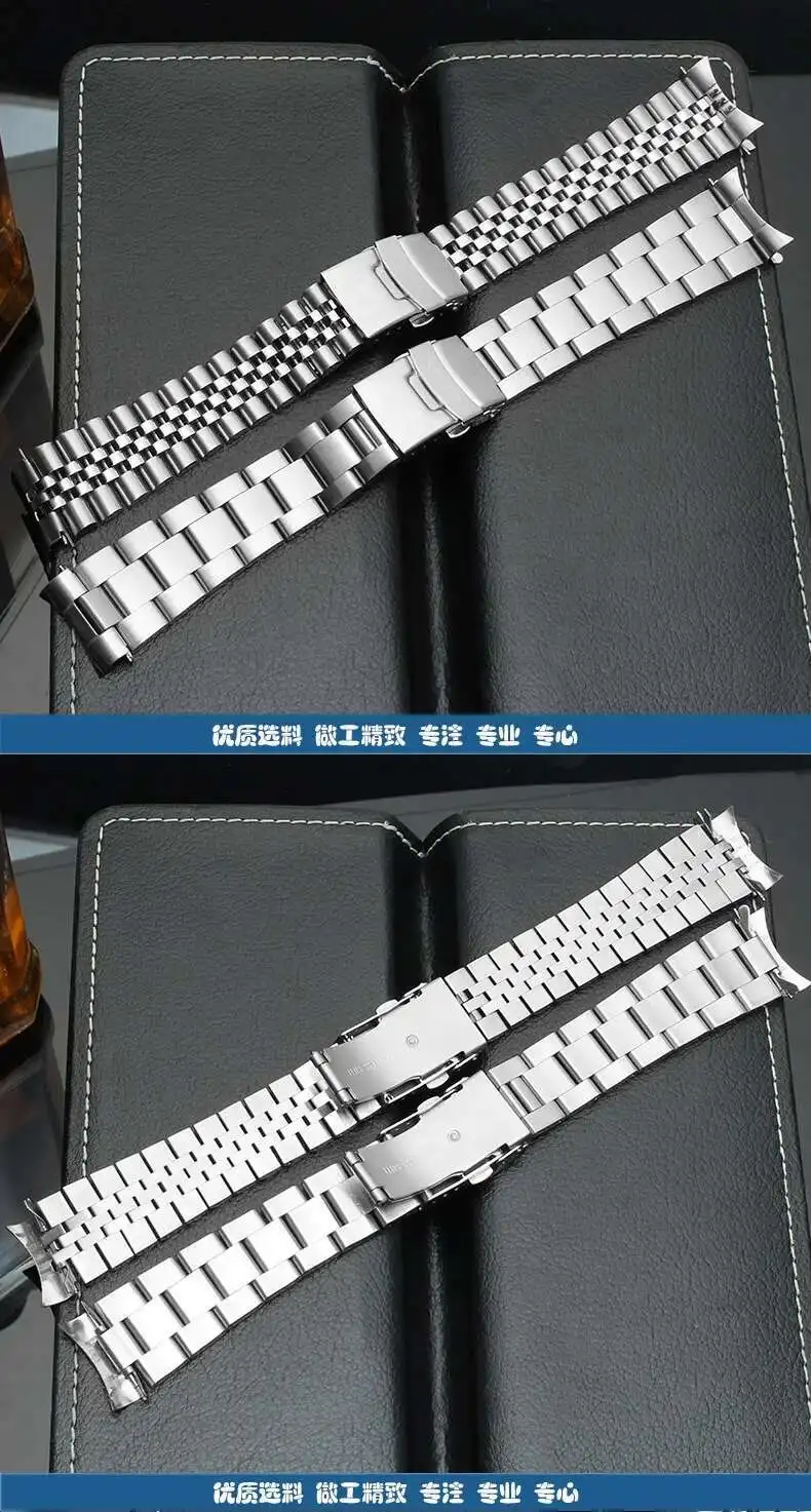 Фото Мужской браслет из нержавеющей стали Originalstype для Skx007/009 SKX175 SKX173 20 мм 22 мм изогнутый ремешок для часов №4