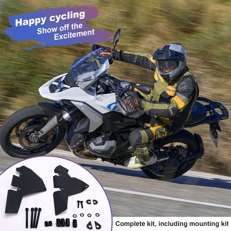 Аксессуары для мотоциклов Пассажирский брызговик BMW R1300GS R1300 GSA Adventure Боковое