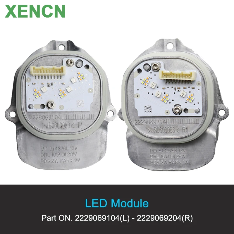 Фото XENCN OEM 2229069104 2229069204   Блок управления светодиодными дневными ходовыми огнями для Benz-Mercedes S450 S350 S400 S500 S300 S600 №1