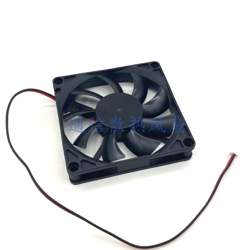 Фото Вентилятор охлаждения HJY Tongda TD801512S2 DC12V 2W 2-проводной, 8015, 8 см (1 шт.) №4