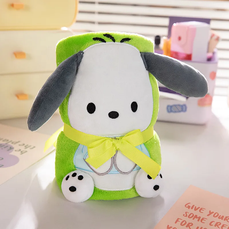 Одеяло Saniro My Melody Kuromi теплое одеяло для детей детское Hello Kitty с рисунком аниме Pochacco