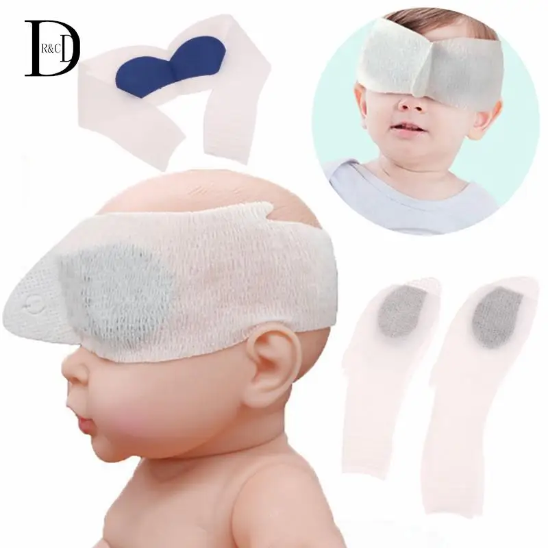 

Новорожденный ребенок фототерапия защитная маска для глаз Накладка для глаз детская защита от синего света искусственная кожа