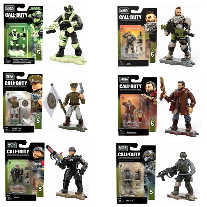 Строительные блоки команды Mega Bloks, съемные и собранные блоки для сборки оружия, командные строительные блоки