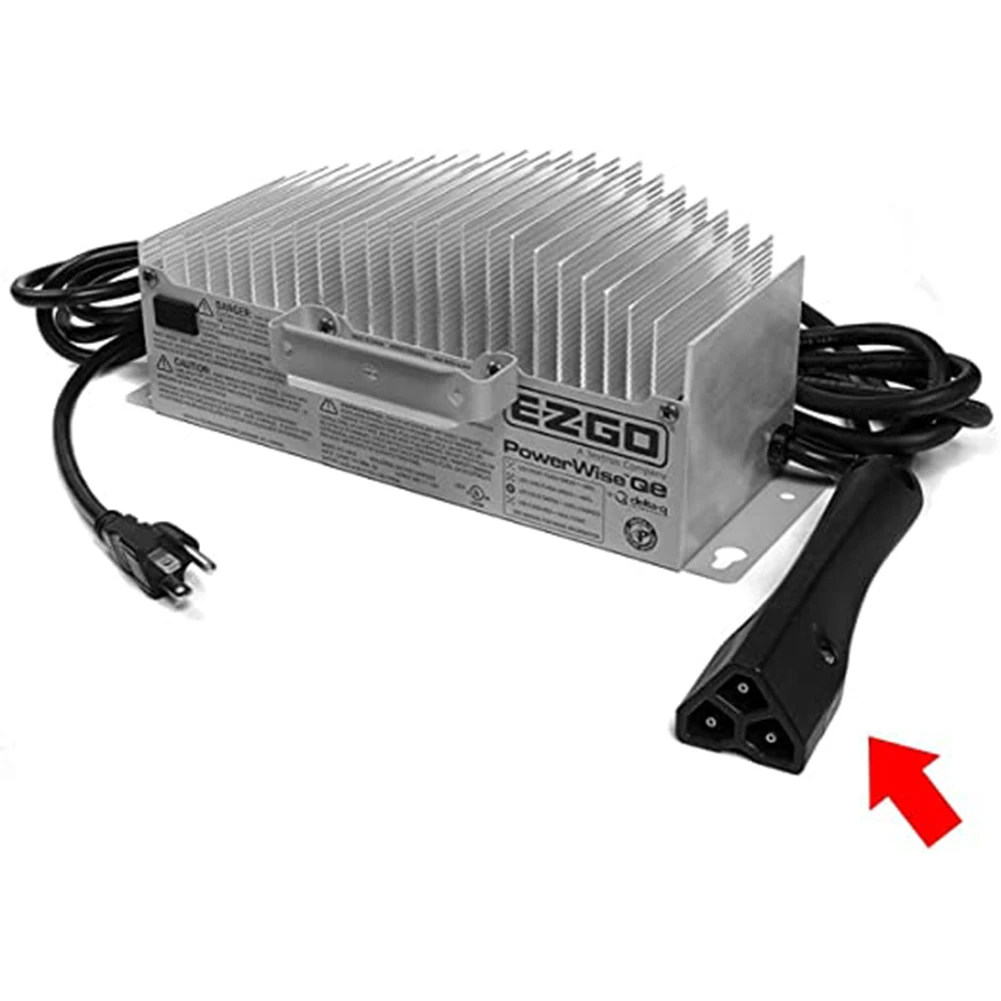 

Cart 48V Battery Charger Plug For EZGO RXV & TXT 602529 604321 611218 8009 Car Accessories High Quality Durable Cable Plugs