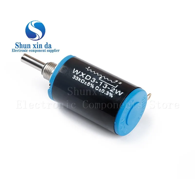 WXD3 WXD3-12 2W 100R 200R 220R 470R 1K 2 K 3 4 7 Потенциометр с проволочной обмоткой многооборотный 6 8