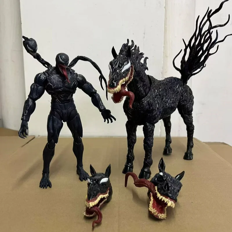 Фигурки Marvel Venom 3 Last Dance Shf War Horse Body Peace Elite Ornament Модель куклы Игрушки Рождественские