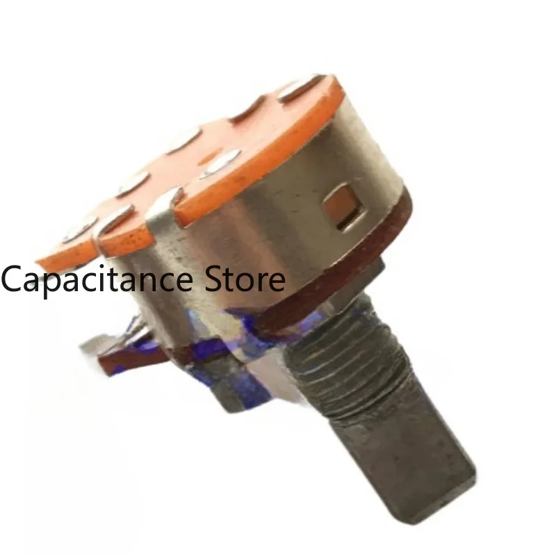 Поворотный потенциометр 16 типов с переключателем длина по оси B100K 15 мм