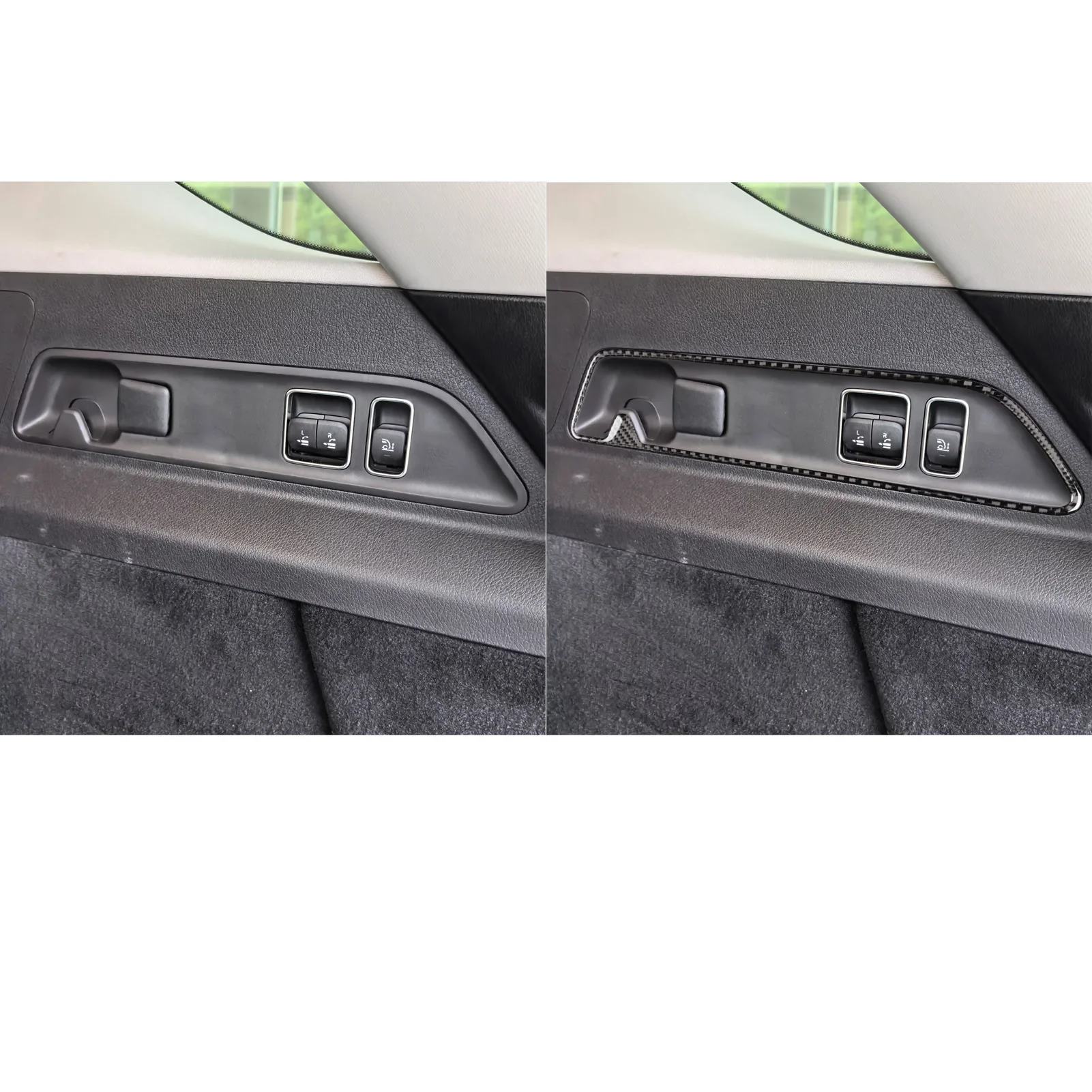 Для Benz GLE W167 2019-2024 автомобильные аксессуары из углеродного волокна задняя часть